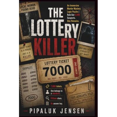 Jensen THE LOTTERY KILLER: An Immersive Murder Mystery Logic Puzzle Rule Out 6,999 Suspects. One Remains. Jensen THE LOTTERY KILLER: An Immersive Murder Mystery Logic Puzzle Rule Out 6,999 Suspects. One Remains.