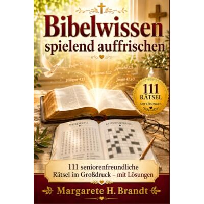 Brandt Bibelwissen spielend auffrischen: 111 seniorenfreundliche Rätsel im Großdruck mit Lösungsteil und Bibelstellen zum Nachschlagen Brandt Bibelwissen spielend auffrischen: 111 seniorenfreundliche Rätsel im Großdruck mit Lösungsteil und Bibelstellen zum Nachschlagen