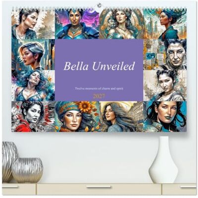Braun Bella Unveiled Twelve moments of charm and spirit (High Quality Premium Wall Calendar 2027 DIN A2 landscape), 12 Month Wall Calendar: The diversity of graphic expression Braun Bella Unveiled Twelve moments of charm and spirit (High Quality Premium Wall Calendar 2027 DIN A2 landscape), 12 Month Wall Calendar: The diversity of graphic expression