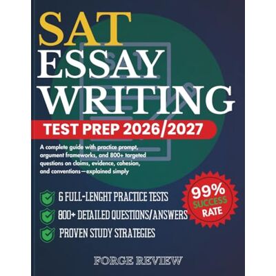 Rio SAT Essay Writing Test Prep 2026/2027: A complete guide with practice prompt, argument frameworks, and 800+ targeted questions on claims, evidence, cohesion, and conventions—explained simply Rio SAT Essay Writing Test Prep 2026/2027: A complete guide with practice prompt, argument frameworks, and 800+ targeted questions on claims, evidence, cohesion, and conventions—explained simply