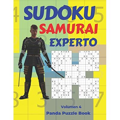 Panda Sudoku Samurai Experto Volumen 4: Juegos De Lógica Para Adultos Panda Sudoku Samurai Experto Volumen 4: Juegos De Lógica Para Adultos
