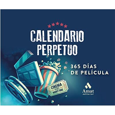 Amat Editorial Calendario 365 Dias De Pelicula (perpetuo) Amat Editorial Calendario 365 Dias De Pelicula (perpetuo)