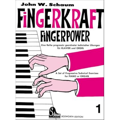 ART John w. schaum: fingerkraft heft 1 piano ART John w. schaum: fingerkraft heft 1 piano