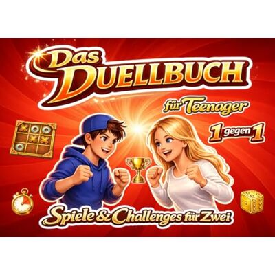 Becker Das Duell-Buch für Teenager: Lustige 1 gegen 1 Spiele & Challenges für Zwei Perfektes Rätselbuch für Mädchen und Jungen – ohne Handy ... Jugendliche Ideal Spielbuch (Duellbücher) Becker Das Duell-Buch für Teenager: Lustige 1 gegen 1 Spiele & Challenges für Zwei Perfektes Rätselbuch für Mädchen und Jungen – ohne Handy ... Jugendliche Ideal Spielbuch (Duellbücher)