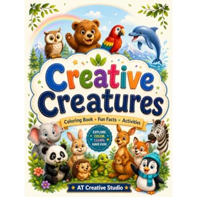 Creative Creatures: A Cozy Coloring Journey Through Nature Creative Creatures: A Cozy Coloring Journey Through Nature