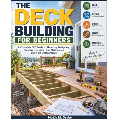 Drake THE DECK BUILDING FOR BEGINNERS: A Complete DIY Guide to Planning, Designing, Building, Finishing, and Maintaining Your First Outdoor Deck Drake THE DECK BUILDING FOR BEGINNERS: A Complete DIY Guide to Planning, Designing, Building, Finishing, and Maintaining Your First Outdoor Deck