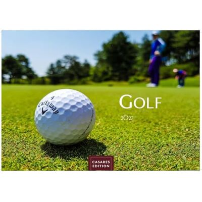 CASARES EDITION Golf Kalender 2027 Wandkalender Fotokalender Golfkalender Kalender für Golfliebhaber, Sportkalender 24x35cm CASARES EDITION Golf Kalender 2027 Wandkalender Fotokalender Golfkalender Kalender für Golfliebhaber, Sportkalender 24x35cm
