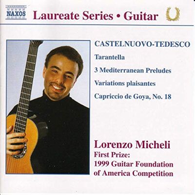 Micheli, Lorenzo Tarentella / 3 Mediteranean Preludes / Capriccio de Goya n°18 / Variations plaisantes Micheli, Lorenzo Tarentella / 3 Mediteranean Preludes / Capriccio de Goya n°18 / Variations plaisantes