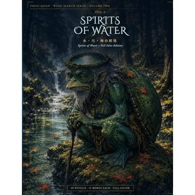 ART Yokai Japan Word Search Vol.2: Spirits of Water: 30 Hand-Crafted Word Search Puzzles with Yokai Profiles and Illustrations (Yokai Japan Word Search Series) ART Yokai Japan Word Search Vol.2: Spirits of Water: 30 Hand-Crafted Word Search Puzzles with Yokai Profiles and Illustrations (Yokai Japan Word Search Series)