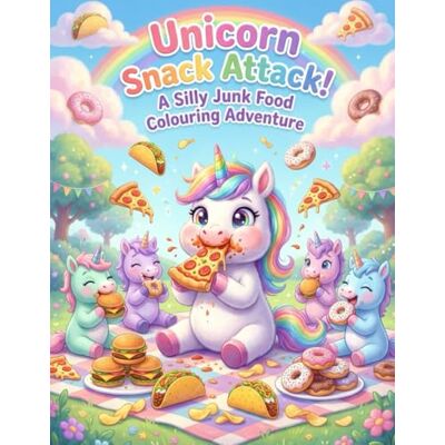 Andersson Unicorn Snack Attack: Colouring Book Andersson Unicorn Snack Attack: Colouring Book