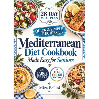 Bellini Mediterranean Diet Cookbook Made Easy for Seniors: Quick, Simple, and Delicious Recipes with a Practical Meal Plan for Heart Health, Lasting Energy, and Healthy Aging Bellini Mediterranean Diet Cookbook Made Easy for Seniors: Quick, Simple, and Delicious Recipes with a Practical Meal Plan for Heart Health, Lasting Energy, and Healthy Aging