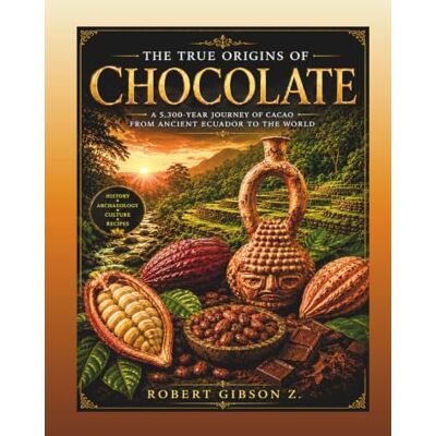 Gibson The True Origins of Chocolate: A 5.300-year journey of cacao from ancient Ecuador to the world. Ilustrations, history, culinary history, chocolate ... (Natural Wonders & Ancient Civilizations) Gibson The True Origins of Chocolate: A 5.300-year journey of cacao from ancient Ecuador to the world. Ilustrations, history, culinary history, chocolate ... (Natural Wonders & Ancient Civilizations)