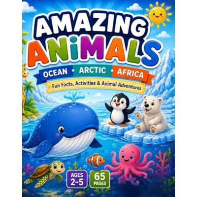 ART Amazing Animals: Africa, Ocean, Arctic, Fun Facts, Activities & Animal Adventures (My First Learning Books) ART Amazing Animals: Africa, Ocean, Arctic, Fun Facts, Activities & Animal Adventures (My First Learning Books)