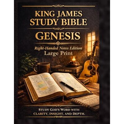 Kirk King James Study Bible Genesis: Right-Handed Notes Edition Large Print (KJV Annotated) Kirk King James Study Bible Genesis: Right-Handed Notes Edition Large Print (KJV Annotated)