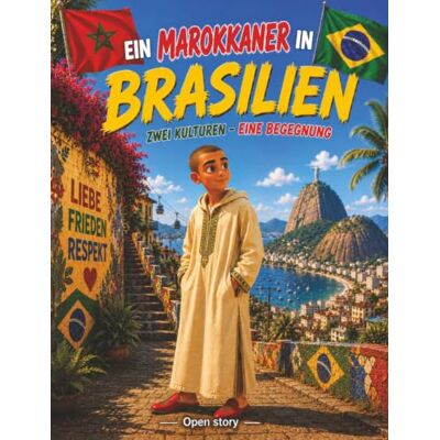 Open Story Ein Marokkaner in Brasilien: Zwei Kulturen Eine Begegnung Ein lehrreiches Kinderbuch über Freundschaft, Entdeckungen, fremde Traditionen und das Verbindende zwischen den Welten Open Story Ein Marokkaner in Brasilien: Zwei Kulturen Eine Begegnung Ein lehrreiches Kinderbuch über Freundschaft, Entdeckungen, fremde Traditionen und das Verbindende zwischen den Welten