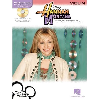 Various Hannah Montana Violon +CD (Instrumental Folio Book & CD): From the Hit Tv Series (Instrumental Play Along) Various Hannah Montana Violon +CD (Instrumental Folio Book & CD): From the Hit Tv Series (Instrumental Play Along)
