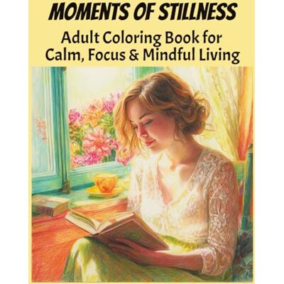 Toni Moments of Stillness Adult Coloring Book for Calm, Focus & Mindful Living: 50 Cozy Lifestyle Scenes • Peaceful Living • Grayscale Artwork • Mindfulness (Moments Calm) Toni Moments of Stillness Adult Coloring Book for Calm, Focus & Mindful Living: 50 Cozy Lifestyle Scenes • Peaceful Living • Grayscale Artwork • Mindfulness (Moments Calm)