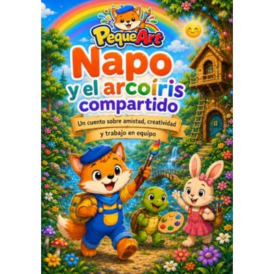 Napo y el arcoíris compartido: Cuento sobre amistad, creatividad y trabajo en equipo (PequeArt) Napo y el arcoíris compartido: Cuento sobre amistad, creatividad y trabajo en equipo (PequeArt)