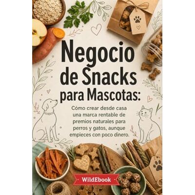 Ebook, Wild Negocio de Snacks para Mascotas (Cocina Saludable para Perros. Serie Completa de Nutrición Canina) Ebook, Wild Negocio de Snacks para Mascotas (Cocina Saludable para Perros. Serie Completa de Nutrición Canina)