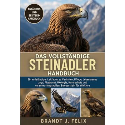 Brandt DAS VOLLSTÄNDIGE STEINADLER-HANDBUCH: Ein vollständiger Leitfaden zu Verhalten, Pflege, Lebensraum, Jagd, Flugkunst, Ökologie, Naturschutz und verantwortungsvollem Bewusstsein für Wildtiere Brandt DAS VOLLSTÄNDIGE STEINADLER-HANDBUCH: Ein vollständiger Leitfaden zu Verhalten, Pflege, Lebensraum, Jagd, Flugkunst, Ökologie, Naturschutz und verantwortungsvollem Bewusstsein für Wildtiere