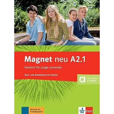 Vv.Aa Magnet neu a2.1, libro del alumno y libro de ejercicios + cd: Kurs- und Arbeitsbuch A2.1 mit Audio-CD (SIN COLECCION) Vv.Aa Magnet neu a2.1, libro del alumno y libro de ejercicios + cd: Kurs- und Arbeitsbuch A2.1 mit Audio-CD (SIN COLECCION)