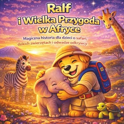 ART Ralf i Wielka Przygoda w Afryce: Magiczna historia dla dzieci o safari, dzikich zwierzętach i odwadze odkrywcy ART Ralf i Wielka Przygoda w Afryce: Magiczna historia dla dzieci o safari, dzikich zwierzętach i odwadze odkrywcy
