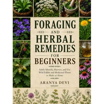 Devi FORAGING AND HERBAL REMEDIES FOR BEGINNERS: Safely Identify, Harvest, and Use Wild Edible and Medicinal Plants to Make at Home Devi FORAGING AND HERBAL REMEDIES FOR BEGINNERS: Safely Identify, Harvest, and Use Wild Edible and Medicinal Plants to Make at Home