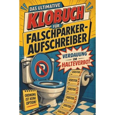 Weber Das ultimative Klobuch für Falschparker-Aufschreiber: Verdauung im Halteverbot. Lustiges Geschenk für Falschparker-Aufschreiber, Knöllchen-Fans und Ordnungshüter Weber Das ultimative Klobuch für Falschparker-Aufschreiber: Verdauung im Halteverbot. Lustiges Geschenk für Falschparker-Aufschreiber, Knöllchen-Fans und Ordnungshüter