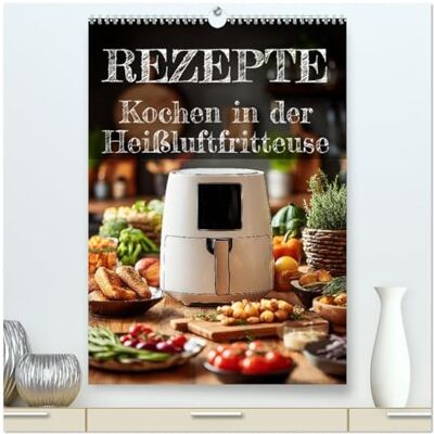 Fotografie, Mb REZEPTE Kochen in der Heißluftfritteuse (hochwertiger Premium Wandkalender 2026 DIN A2 hoch), Kunstdruck in Hochglanz: Kalender mit ... praktisch wie ein kleines Kochbuch. Fotografie, Mb REZEPTE Kochen in der Heißluftfritteuse (hochwertiger Premium Wandkalender 2026 DIN A2 hoch), Kunstdruck in Hochglanz: Kalender mit ... praktisch wie ein kleines Kochbuch.