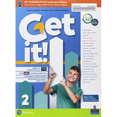 Pearson Education ESL Get it! Per la Scuola media. Con ebook. Con espansione online (Vol. 2) Pearson Education ESL Get it! Per la Scuola media. Con ebook. Con espansione online (Vol. 2)