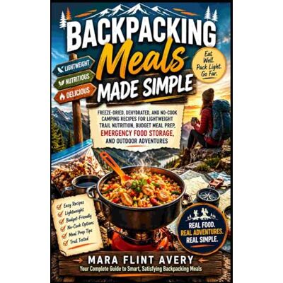 Avery Backpacking Meals Made Simple: Freeze-Dried, Dehydrated, and No-Cook Camping Recipes for Lightweight Trail Nutrition, Budget Meal Prep, Emergency Food Storage, and Outdoor Adventures Avery Backpacking Meals Made Simple: Freeze-Dried, Dehydrated, and No-Cook Camping Recipes for Lightweight Trail Nutrition, Budget Meal Prep, Emergency Food Storage, and Outdoor Adventures