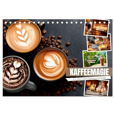 Viola, Melanie Kaffeemagie Ein Jahr voller Genussmomente (Tischkalender 2026 DIN A5 quer), Monatskalender: Aromen der Welt entdecken Viola, Melanie Kaffeemagie Ein Jahr voller Genussmomente (Tischkalender 2026 DIN A5 quer), Monatskalender: Aromen der Welt entdecken