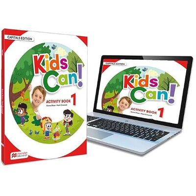Mark Omerond KIDS CAN! 1 Activity Book Capital Letters:cuaderno actividades versión MAYÚSCULA impreso y digital Mark Omerond KIDS CAN! 1 Activity Book Capital Letters:cuaderno actividades versión MAYÚSCULA impreso y digital