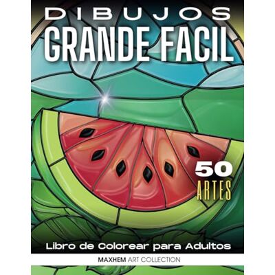ART Cuaderno para Colorear de Adultos: Dibujos Grandes y Fáciles para Colorear, Adultos Mayores y Principiantes, Cuaderno Para Colorear Antiestres Regalo Para Personas Mayores ART Cuaderno para Colorear de Adultos: Dibujos Grandes y Fáciles para Colorear, Adultos Mayores y Principiantes, Cuaderno Para Colorear Antiestres Regalo Para Personas Mayores