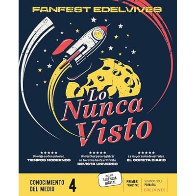 Área de Proyectos Educativos de Primaria Edelvives Proyecto: FanFest. Conocimiento del medio 4. Trimestres, (La portada puede variar) Área de Proyectos Educativos de Primaria Edelvives Proyecto: FanFest. Conocimiento del medio 4. Trimestres, (La portada puede variar)
