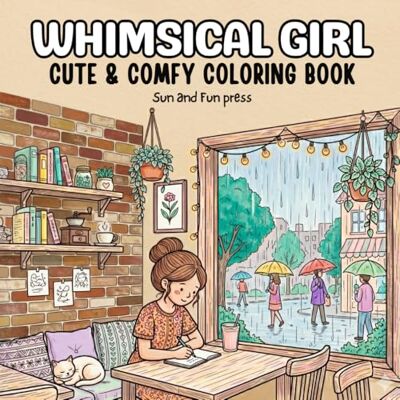 Sun Whimsical Girl: A Cute Bold and Easy Coloring Book for Adults and Teens, Girls, Girl Moments, Kawaii, Little World, Hygge, Girly, Cozy and Comfy ... Magical (Bold & Easy Coloring Books) Sun Whimsical Girl: A Cute Bold and Easy Coloring Book for Adults and Teens, Girls, Girl Moments, Kawaii, Little World, Hygge, Girly, Cozy and Comfy ... Magical (Bold & Easy Coloring Books)