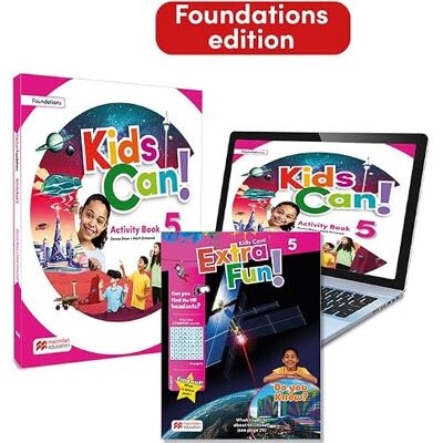 Shaw, Donna KIDS CAN! Foundations 5 Activity Book, ExtraFun & Pupil's App: con acceso a la versión digital Shaw, Donna KIDS CAN! Foundations 5 Activity Book, ExtraFun & Pupil's App: con acceso a la versión digital