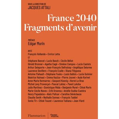 Flammarion France 2040, fragments d'avenir Flammarion France 2040, fragments d'avenir