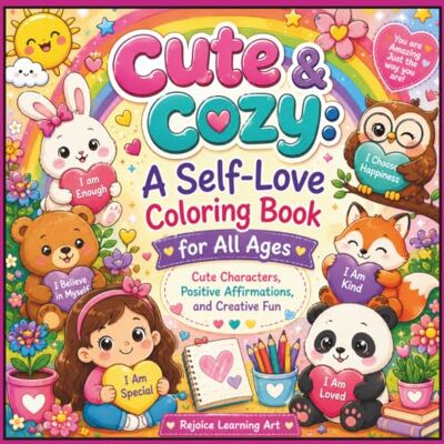 ART Cute & Cozy: A Self-Love Coloring Book for All Ages: 27 Adorable Coloring Pages with Positive Affirmations for Relaxation, Creativity, and Self-Love ART Cute & Cozy: A Self-Love Coloring Book for All Ages: 27 Adorable Coloring Pages with Positive Affirmations for Relaxation, Creativity, and Self-Love