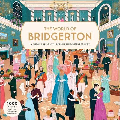 XXX The World of Bridgerton /anglais: 1000 Piece Puzzle XXX The World of Bridgerton /anglais: 1000 Piece Puzzle