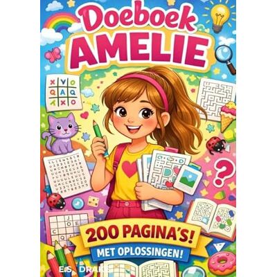 Drake Doeboek Amelie: Vol puzzels, spelletjes en magisch plezier! Drake Doeboek Amelie: Vol puzzels, spelletjes en magisch plezier!