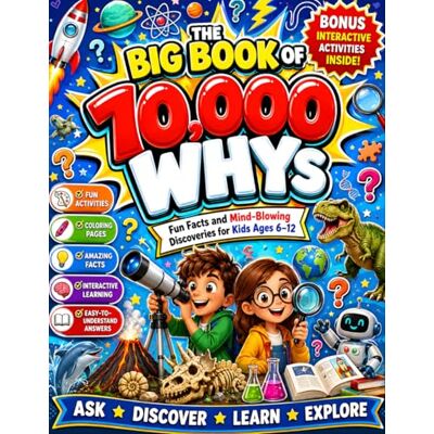 Scott The Big Book Of 10000 Whys: Fun Facts and Mind-Blowing Discoveries For Kids Ages 6–12 Scott The Big Book Of 10000 Whys: Fun Facts and Mind-Blowing Discoveries For Kids Ages 6–12