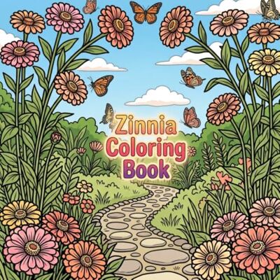 ART Zinnia Coloring Book: Beautiful Zinnia Flowers, Botanical Designs & Relaxing Floral Pages for Adults and Teens ART Zinnia Coloring Book: Beautiful Zinnia Flowers, Botanical Designs & Relaxing Floral Pages for Adults and Teens