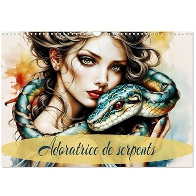 CALVENDO Adoratrice de serpents (Calendrier mural 2027 DIN A3 vertical), calendrier mensuel CALVENDO Adoratrice de serpents (Calendrier mural 2027 DIN A3 vertical), calendrier mensuel