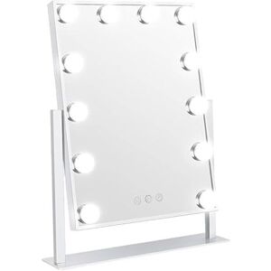 Espejo de Maquillaje LED Gillian Jones con toque - Blanco Espejo de Maquillaje LED Gillian Jones con toque - Blanco