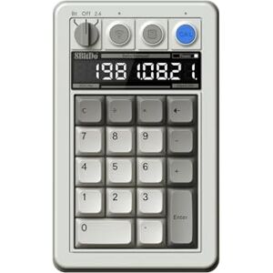 8Bitdo Retro 18 Mechanical Numpad, Supports Calculator Mode, Bluetooth/2.4G/Wired Numpad for Windows and Android M Edition 8Bitdo Retro 18 Mechanical Numpad, Supports Calculator Mode, Bluetooth/2.4G/Wired Numpad for Windows and Android M Edition