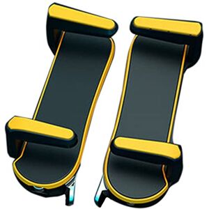 Pmandgk Seis Dedos para, Controlador PUBG, Capacitancia, Gatillo de MóVil Ajustable, BotóN L1R1, Mando de, Agarre de Palanca de Mando, Amarillo