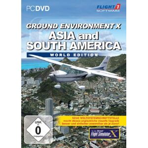 Aerosoft Flight Simulator X - Ground Enviroment X5: Asia And South America World (Add-On) [Importación Alemana]