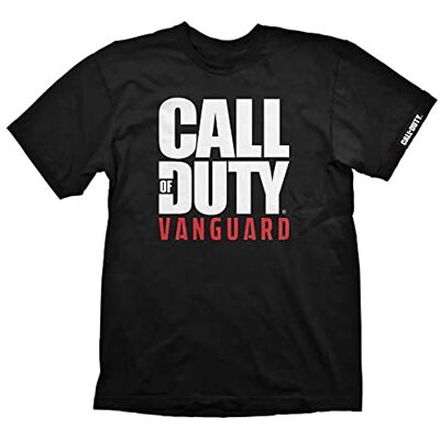 Gaya Entertainment Call of Duty: Vanguard T-Shirt Logo Black Size XL Gaya Entertainment Call of Duty: Vanguard T-Shirt Logo Black Size XL