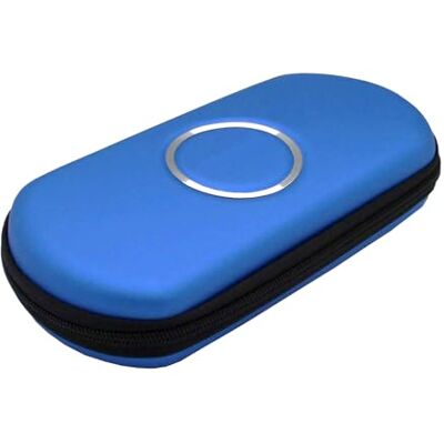 OSTENT Duro Viaje Llevar Funda Bolsa Protector para Sony PSP 2000 3000, Color Azul OSTENT Duro Viaje Llevar Funda Bolsa Protector para Sony PSP 2000 3000, Color Azul